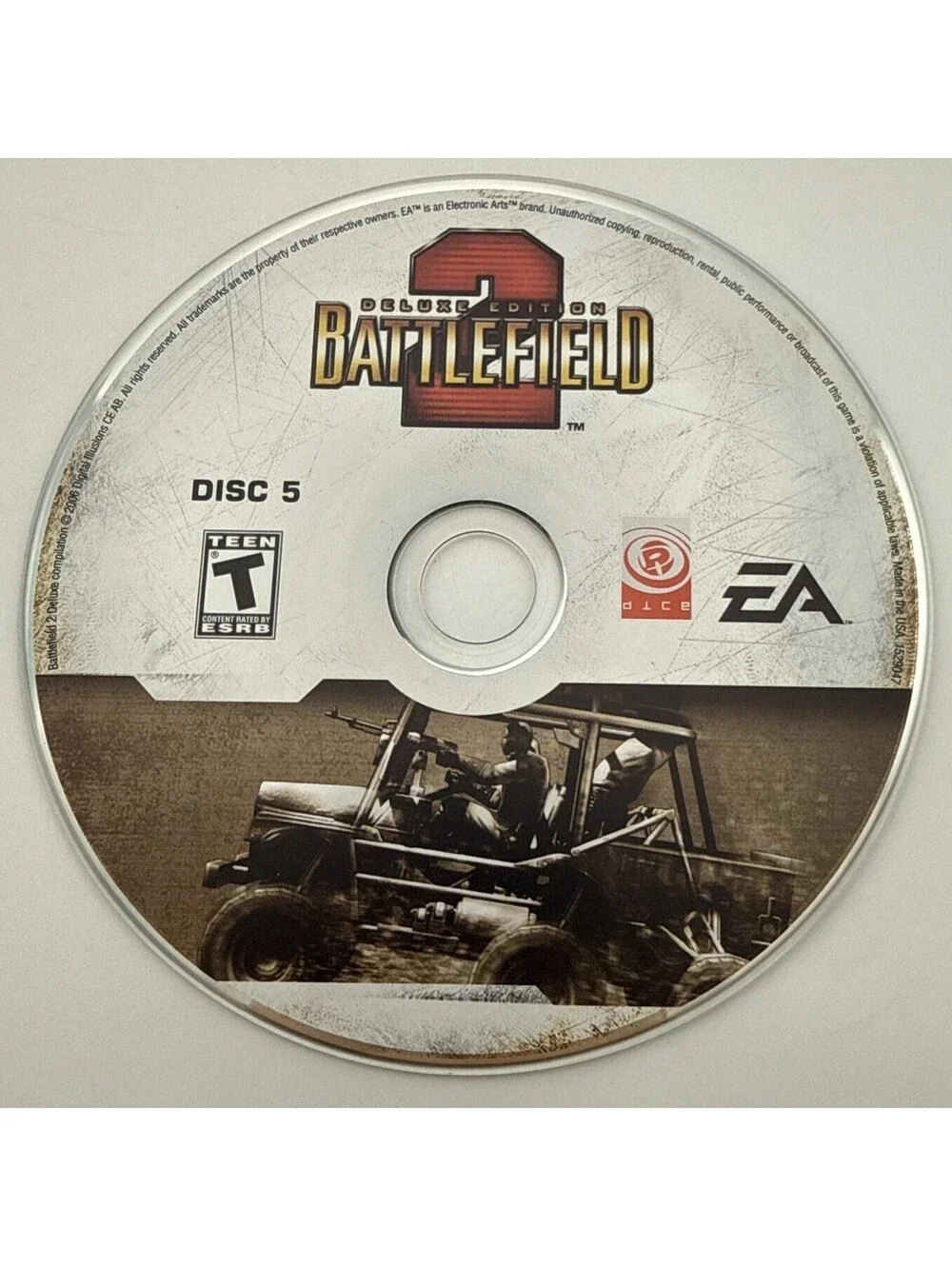 Battlefield 2 Deluxe Edition - PC- 5 Disks